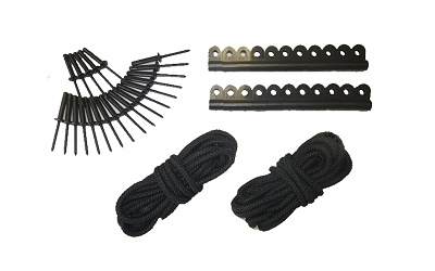 Open Canoe Lashing Kit Perfect For Securing Canoe Buoyancy Bags and Blocks