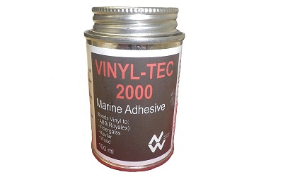 Vinyl-Tec Adhesive Glue Perfect For Sticking Down D-Rings In Open Canoes