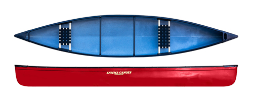The Enigma Canoes Journey 164 red