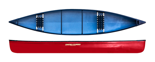 The Enigma Canoes Journey 164 red