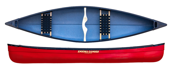 The Enigma Canoes Tripper 14 red