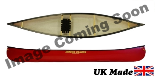 The Enigma Canoes Prospector 17 a brilliant hull shape capable of everything from flat water to white water paddling